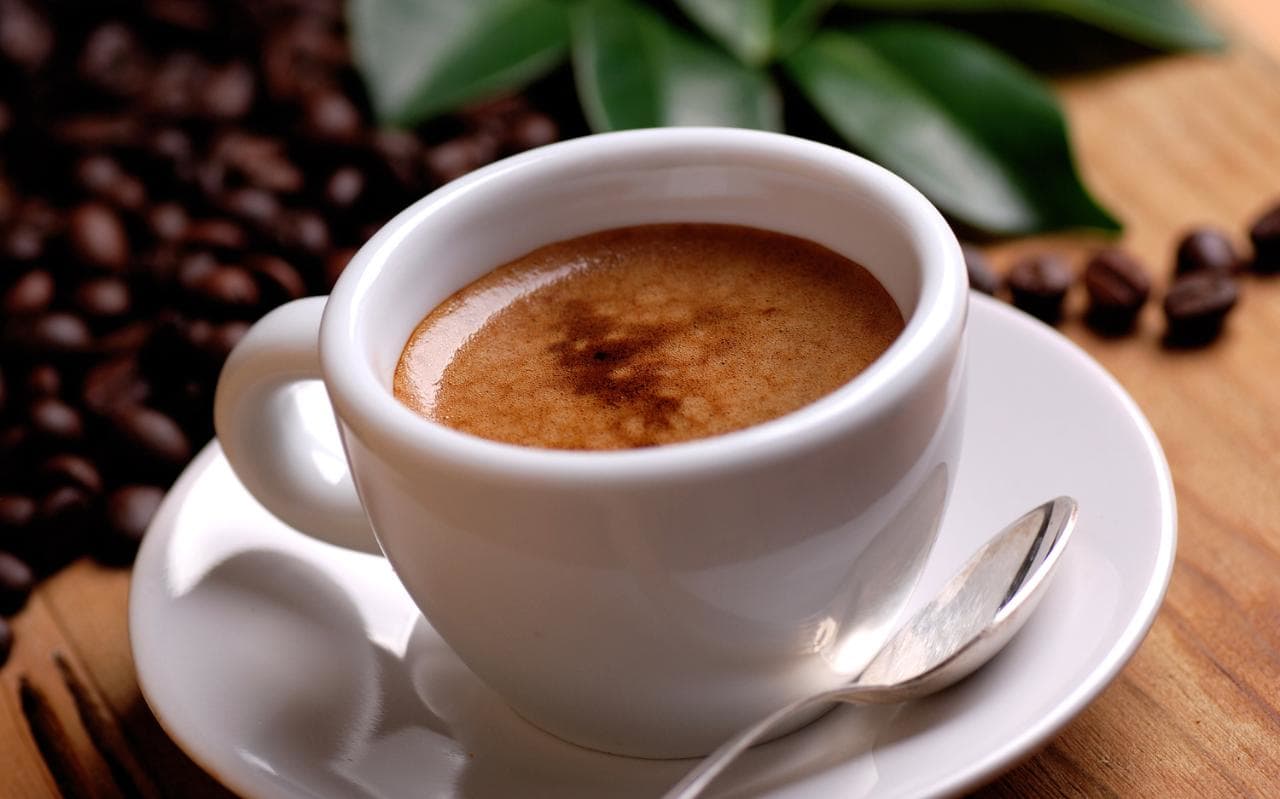 drinking coffee shrinks breast size