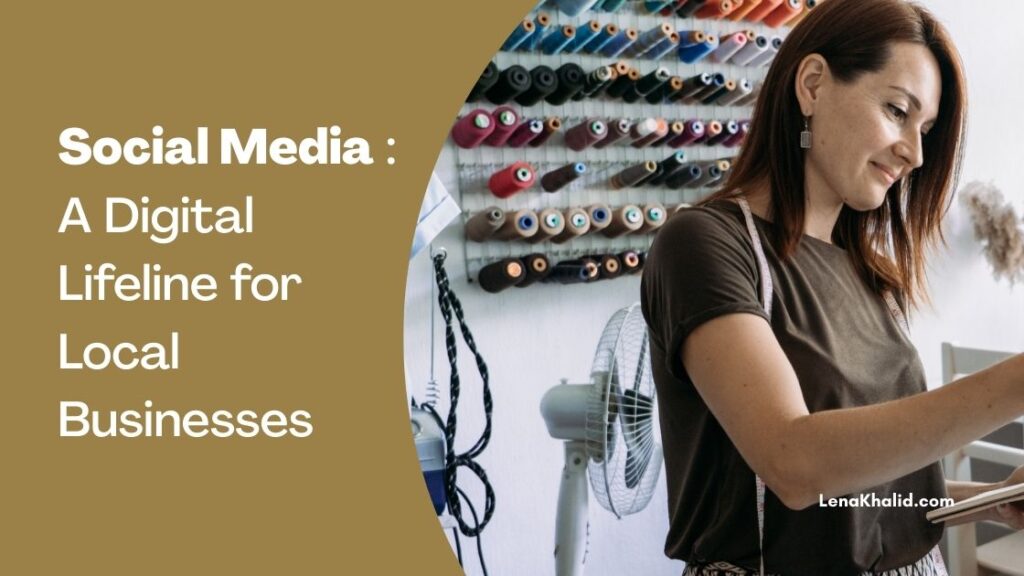 social media for local business