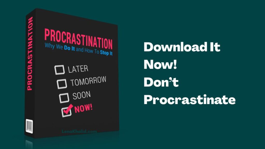 Stop Procrastination